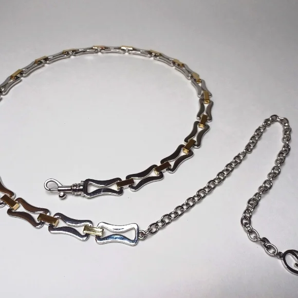 St. John | Accessories | St John Two Tone Links Chain Belt  display picture 2